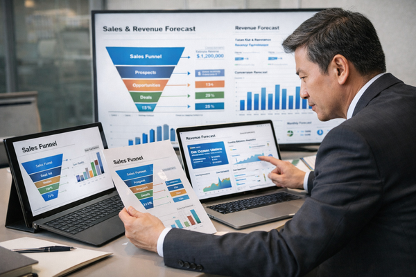 가시성 확보: 데이터로 세일즈를 예측하라